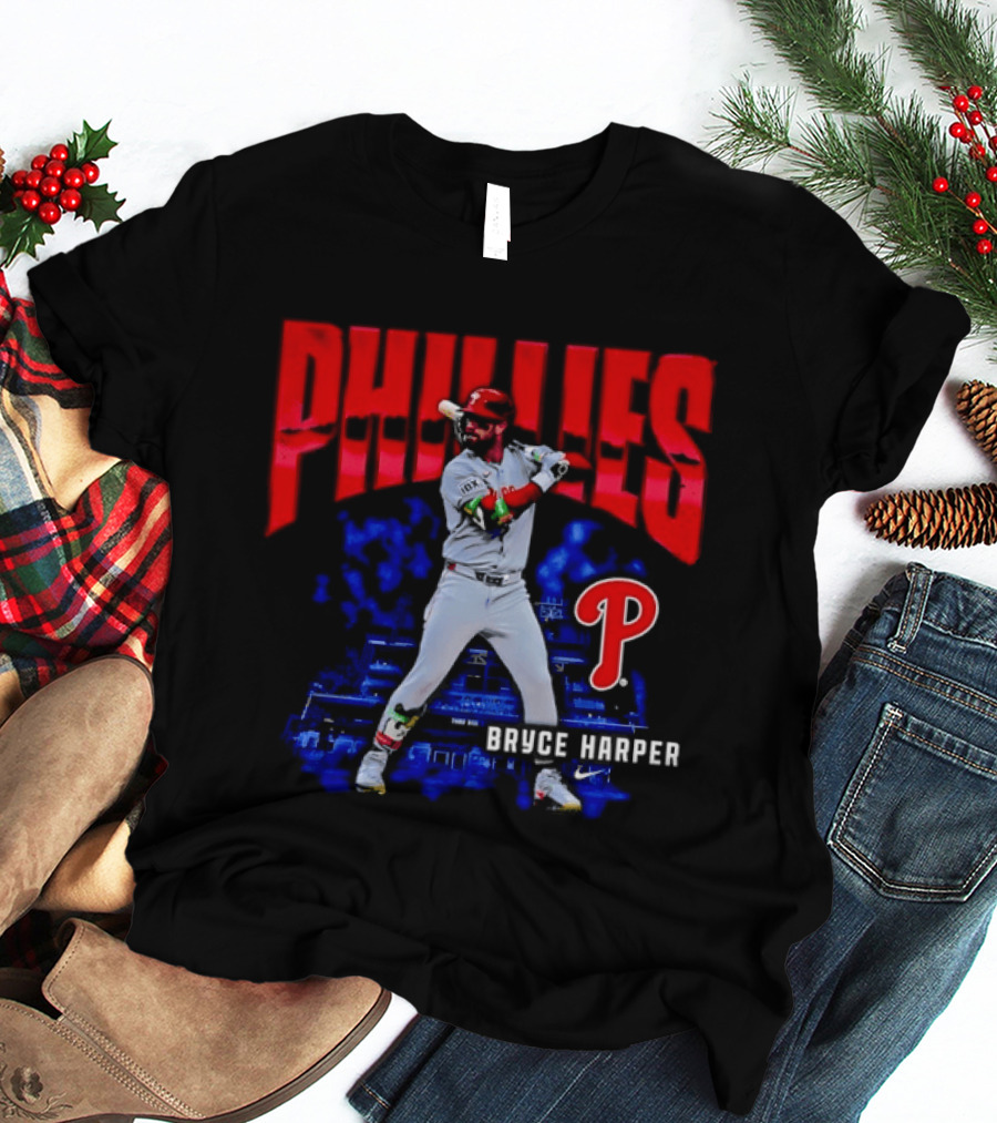 Bryce Harper Phillies Baseball Philadelphia Star T-Shirt