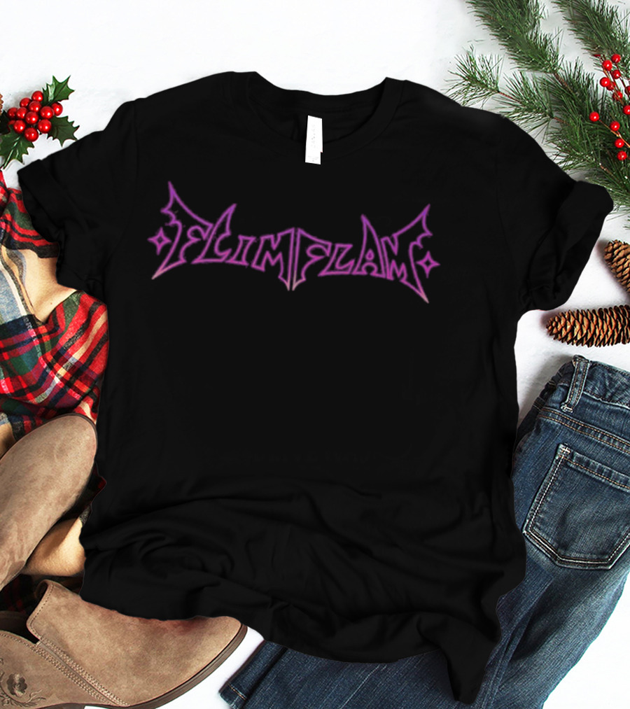 Flamingo Flim Flam DevilCat Angel Wings T-Shirt