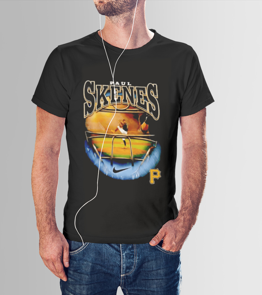 Paul Skenes Pittsburgh Pirates Ballpark Action Nike T-Shirt