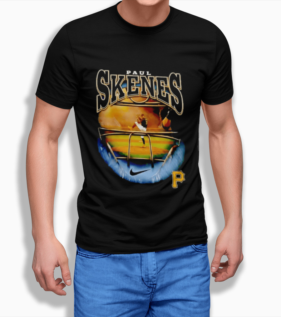 Paul Skenes Pittsburgh Pirates Ballpark Action Nike T-Shirt