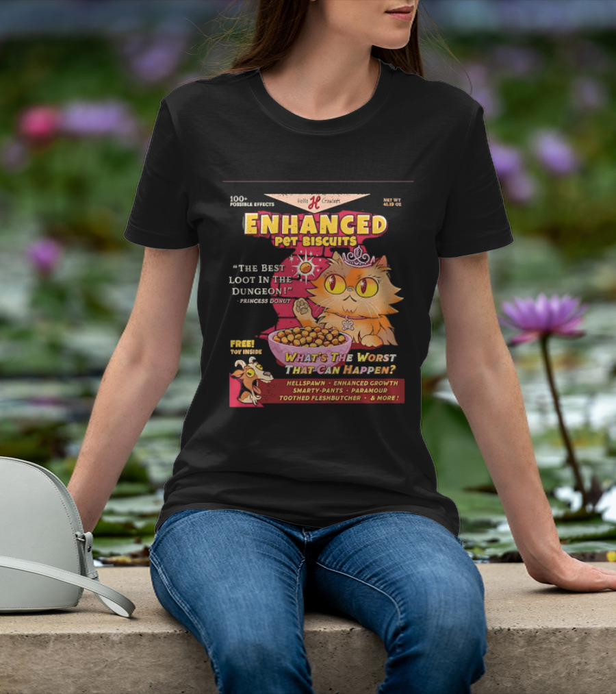 Enhanced Pet Biscuits Princess Donut Best Loot In The Dungeon T-Shirt