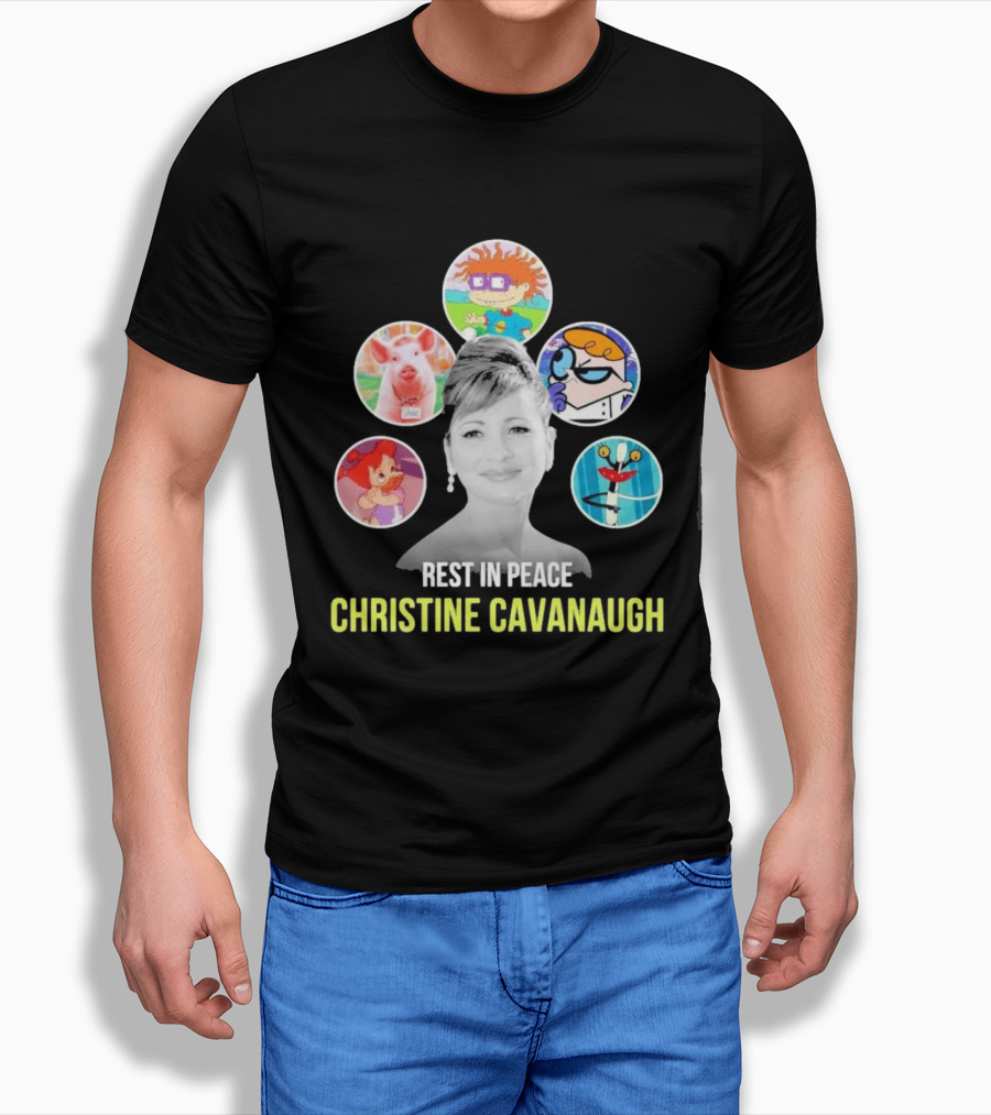 Rest In Peace Christine Cavanaugh Chuckie Dexter Babe Gosalyn Globehornet T-Shirt