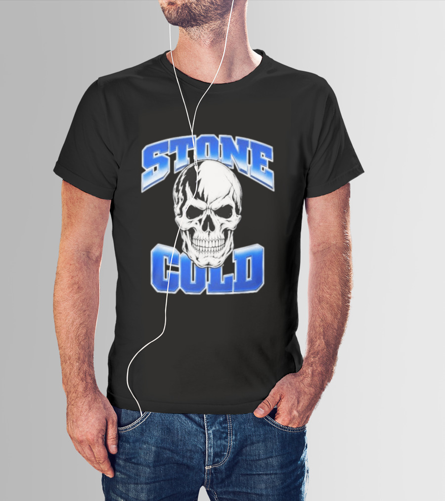 Stone Cold Skull Kevin Owens T-Shirt