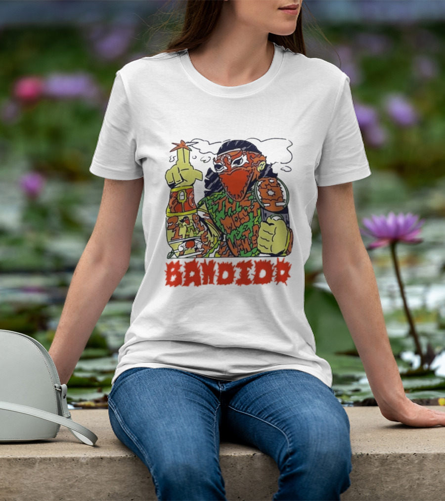 Most Wanted Bandido Lucha Libre Wrestler Suplex Champion T-Shirt