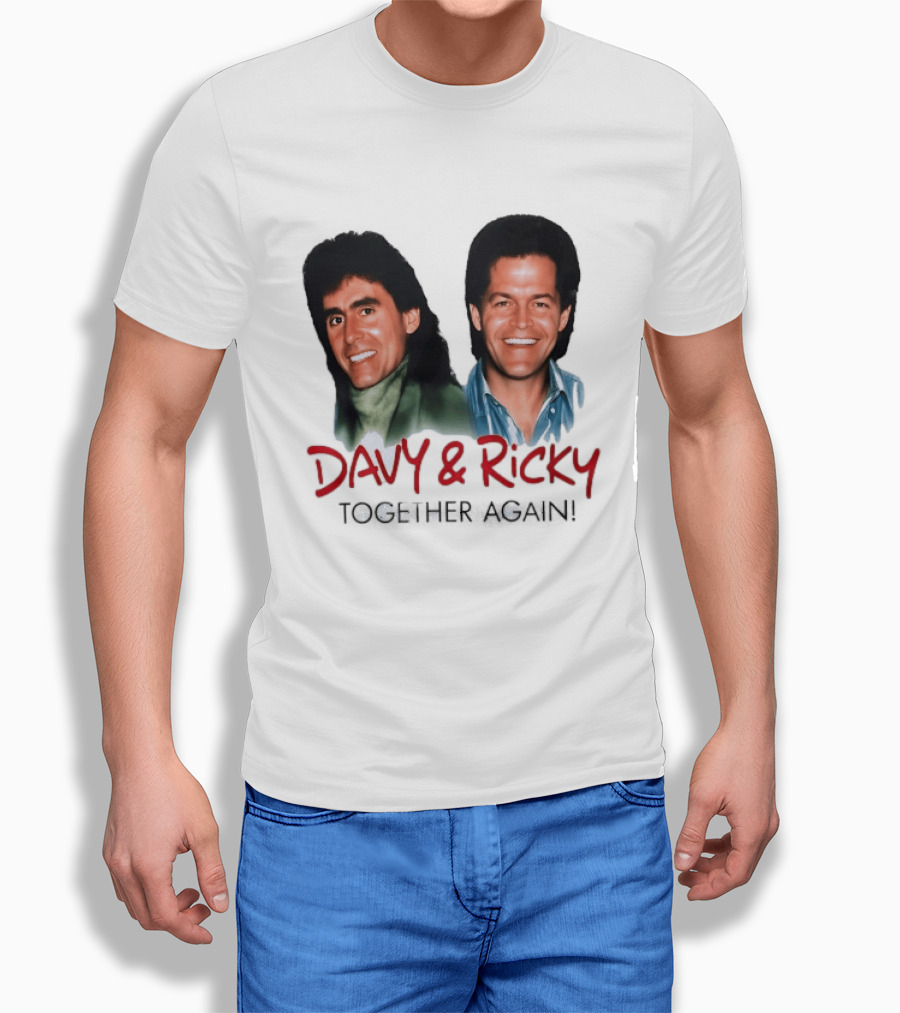 Davy & Ricky Together Again Music Legends T-Shirt