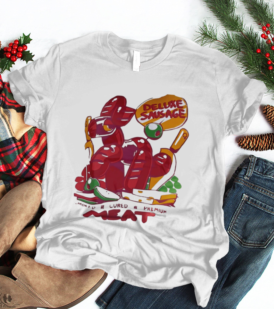 Deluxe Sausage Cured Premium Meat T-Shirt