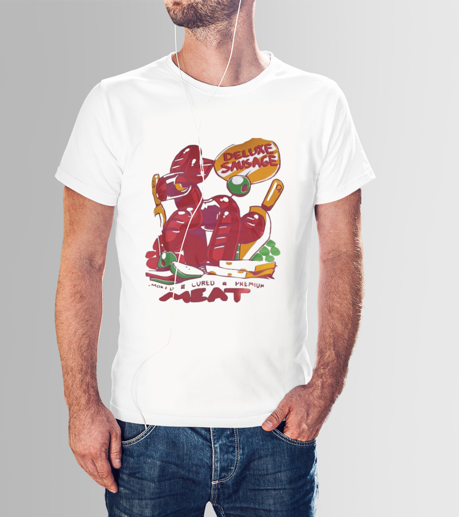 Deluxe Sausage Cured Premium Meat T-Shirt