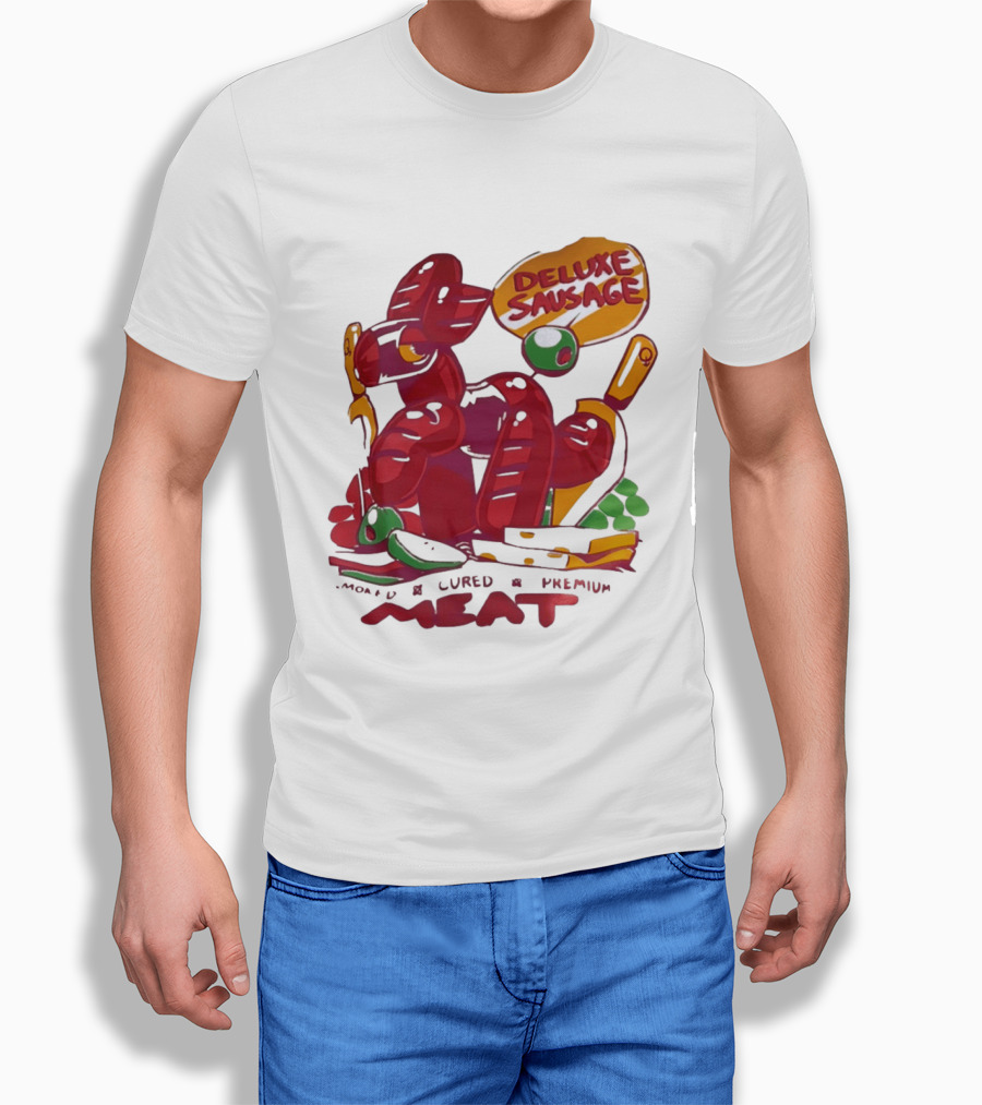 Deluxe Sausage Cured Premium Meat T-Shirt
