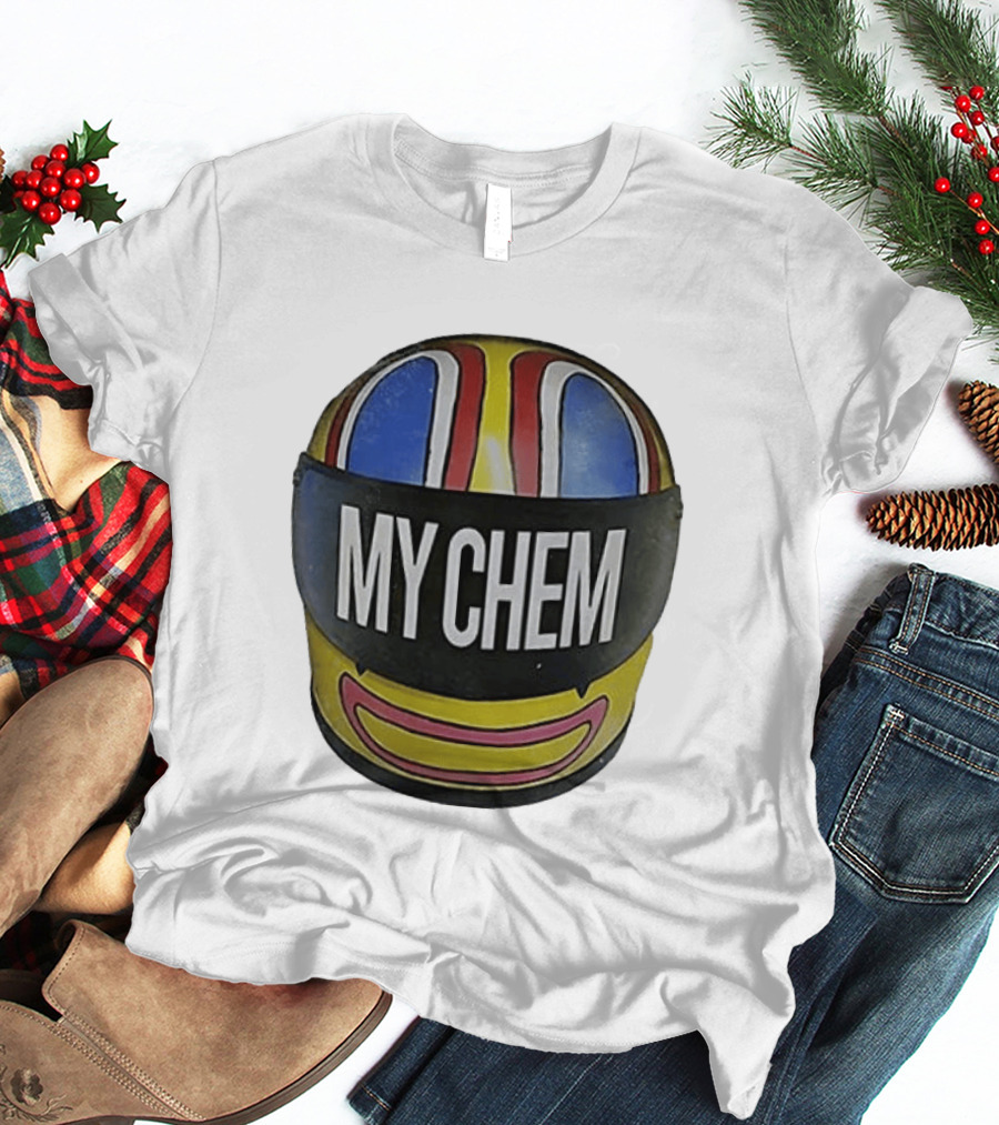 My Chemical Romance Kobra Kid Helmet My Chem T-Shirt