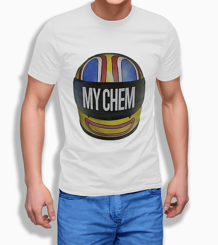 My Chemical Romance Kobra Kid Helmet My Chem T-Shirt
