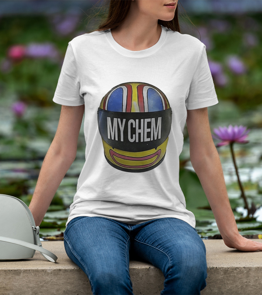 My Chemical Romance Kobra Kid Helmet My Chem T-Shirt