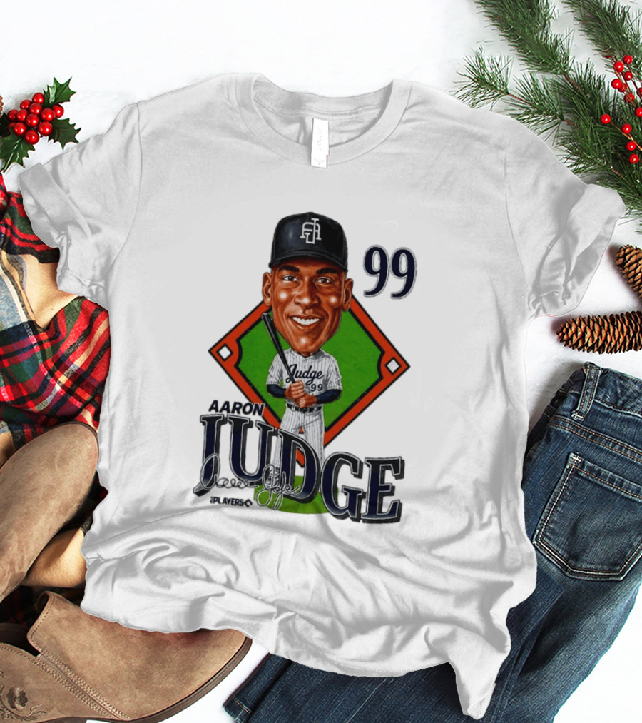 Aaron Judge New York Yankees Player 99 Caricature T-Shirt