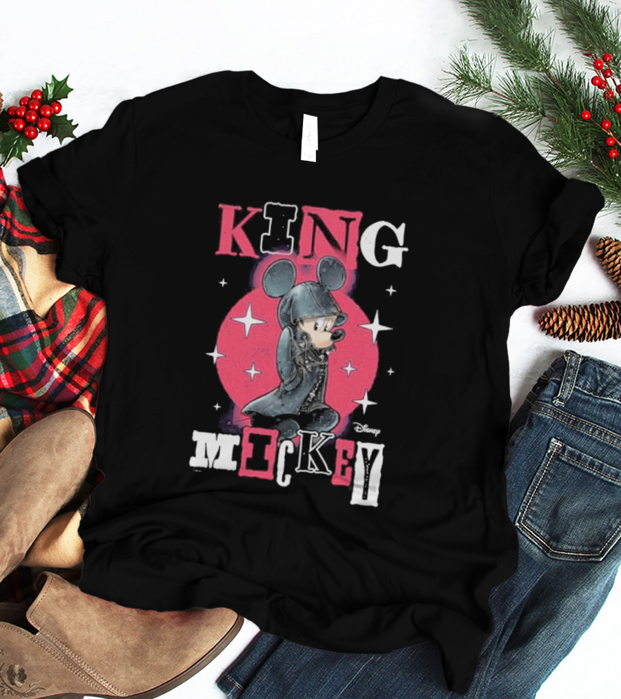 Disney Kingdom Hearts King Mickey Stars T-Shirt