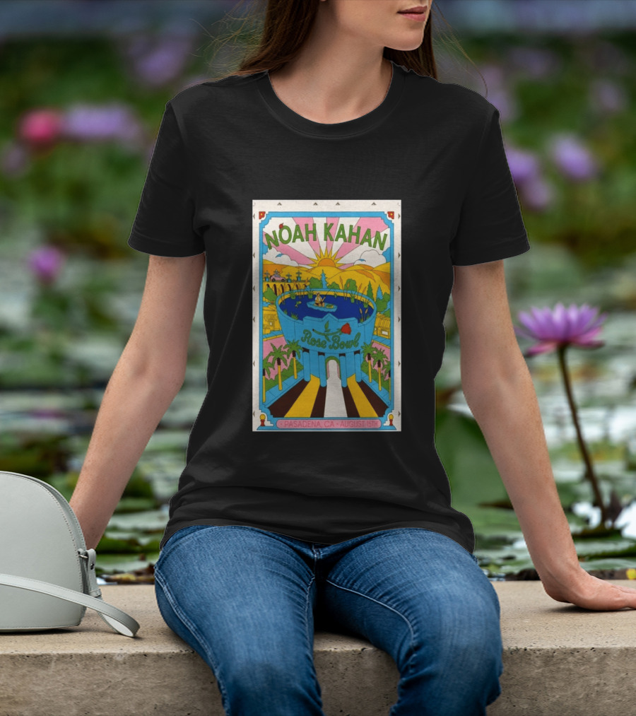 Noah Kahan Rose Bowl Pasadena CA August 15th 2026 T-Shirt