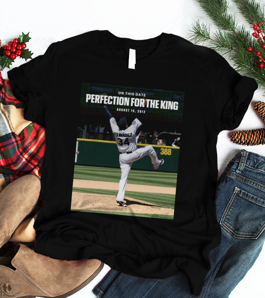 On This Date Perfection For The King Hernandez 34 August 15 2012 T-Shirt