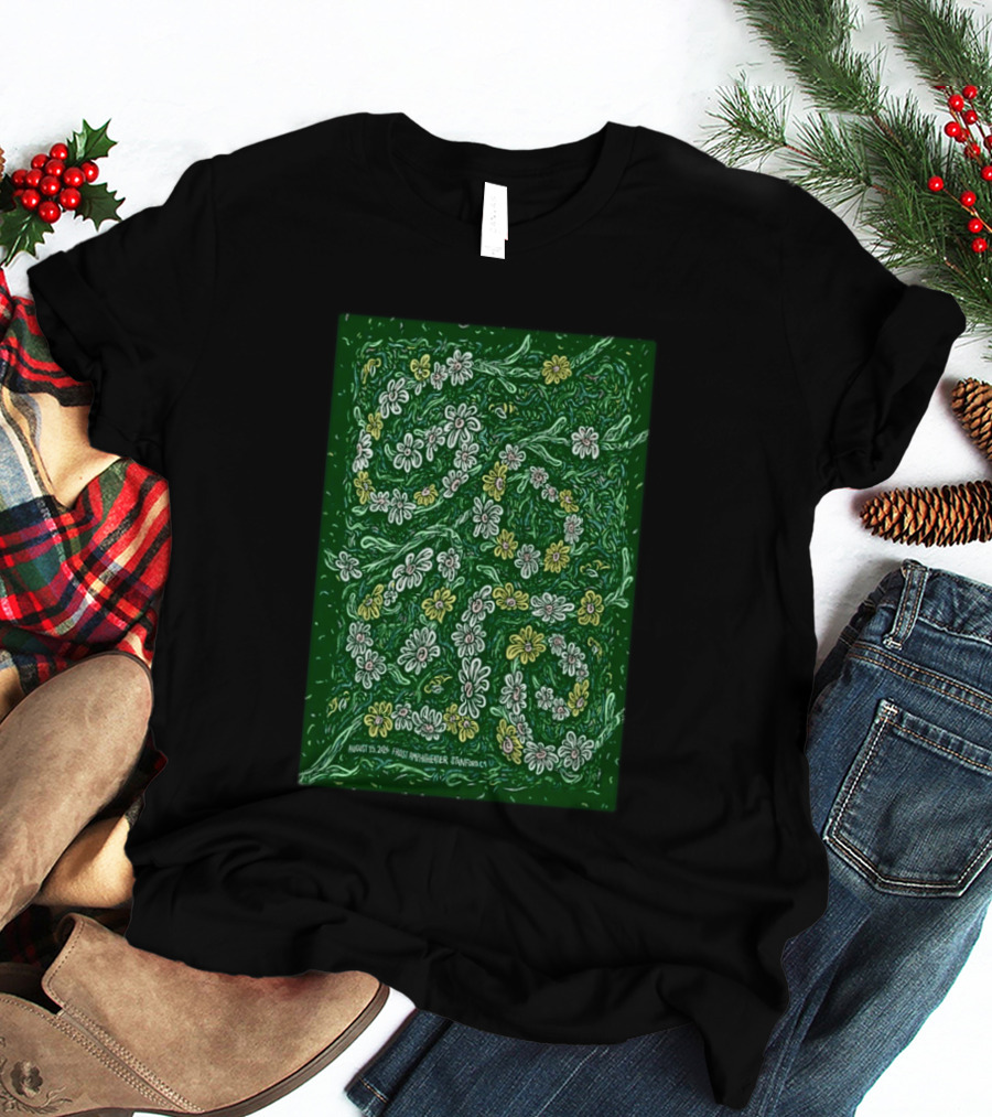 Goose 2026 Frost Amphitheater Stanford CA August 15 Floral T-Shirt