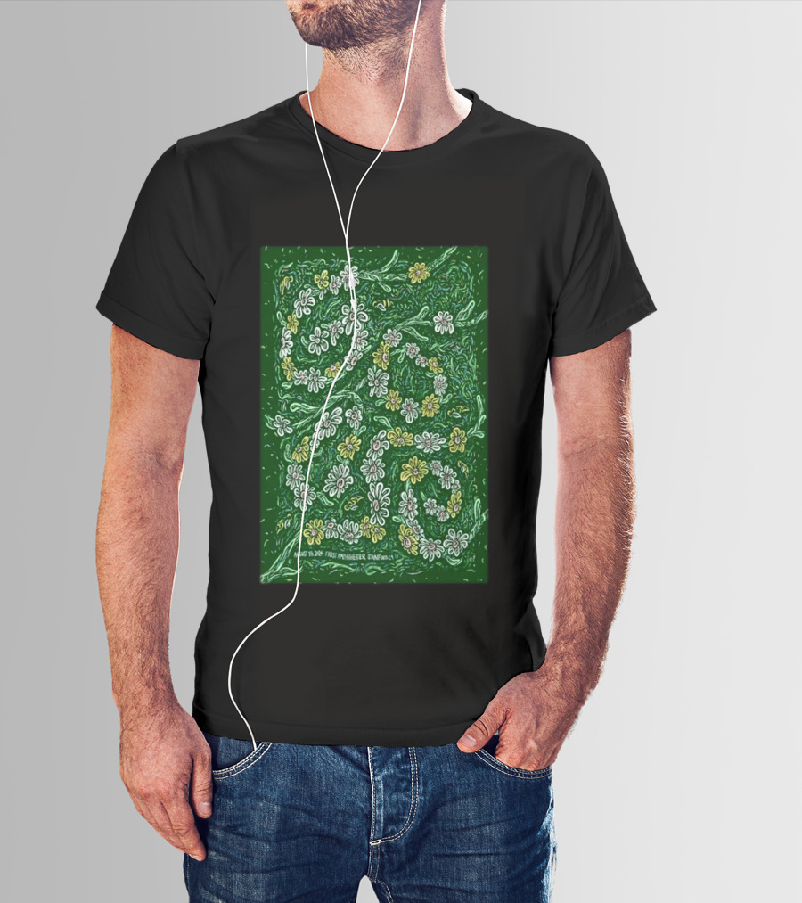 Goose 2026 Frost Amphitheater Stanford CA August 15 Floral T-Shirt