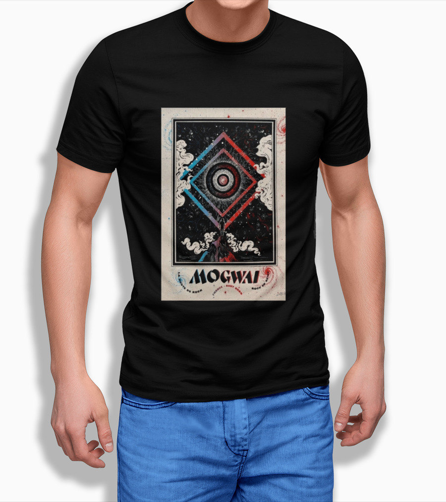 Mogwai 2026 France Rock Festival Exclusive Voyage Du Rock T-Shirt