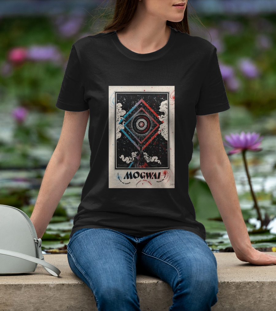 Mogwai 2026 France Rock Festival Exclusive Voyage Du Rock T-Shirt