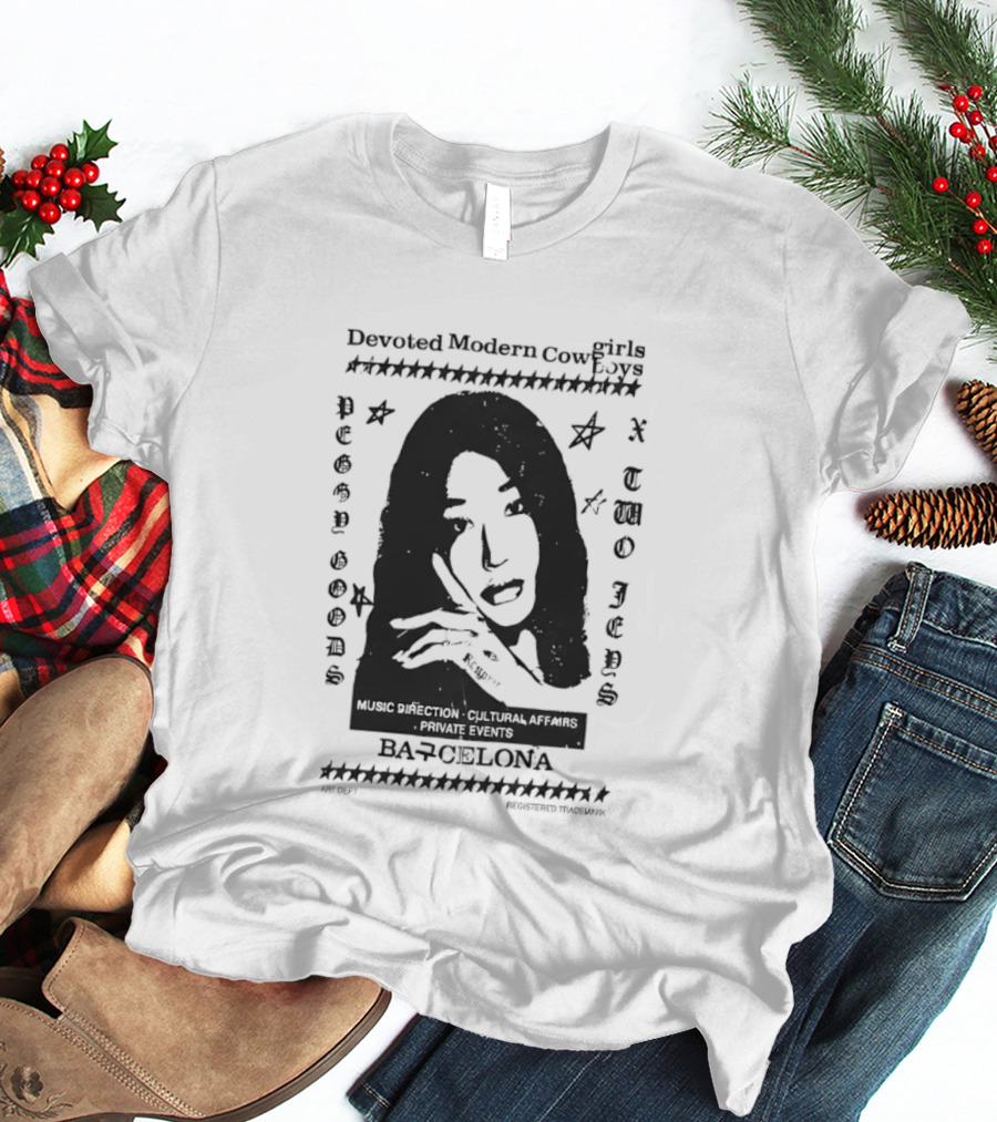 Devoted Modern Cowboys Two Jebs Peggy Goods Music Direction Barcelona T-Shirt