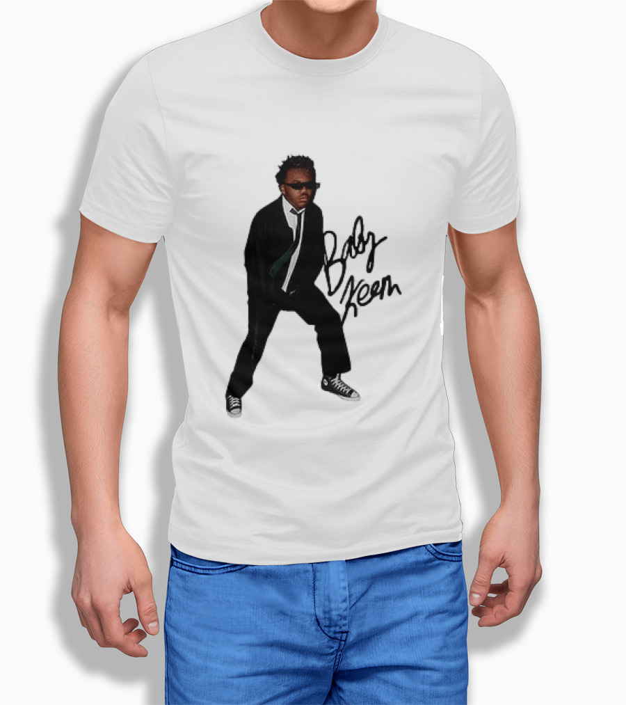 PgLang Baby Keem Cool Pose Sunglasses Suit Sneakers T-Shirt