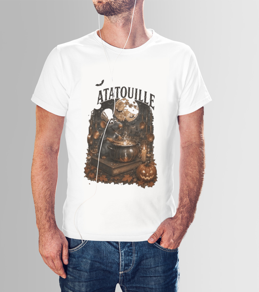 Ratatouille Halloween Cooking Adventure With Pumpkin And Chef Mouse T-Shirt