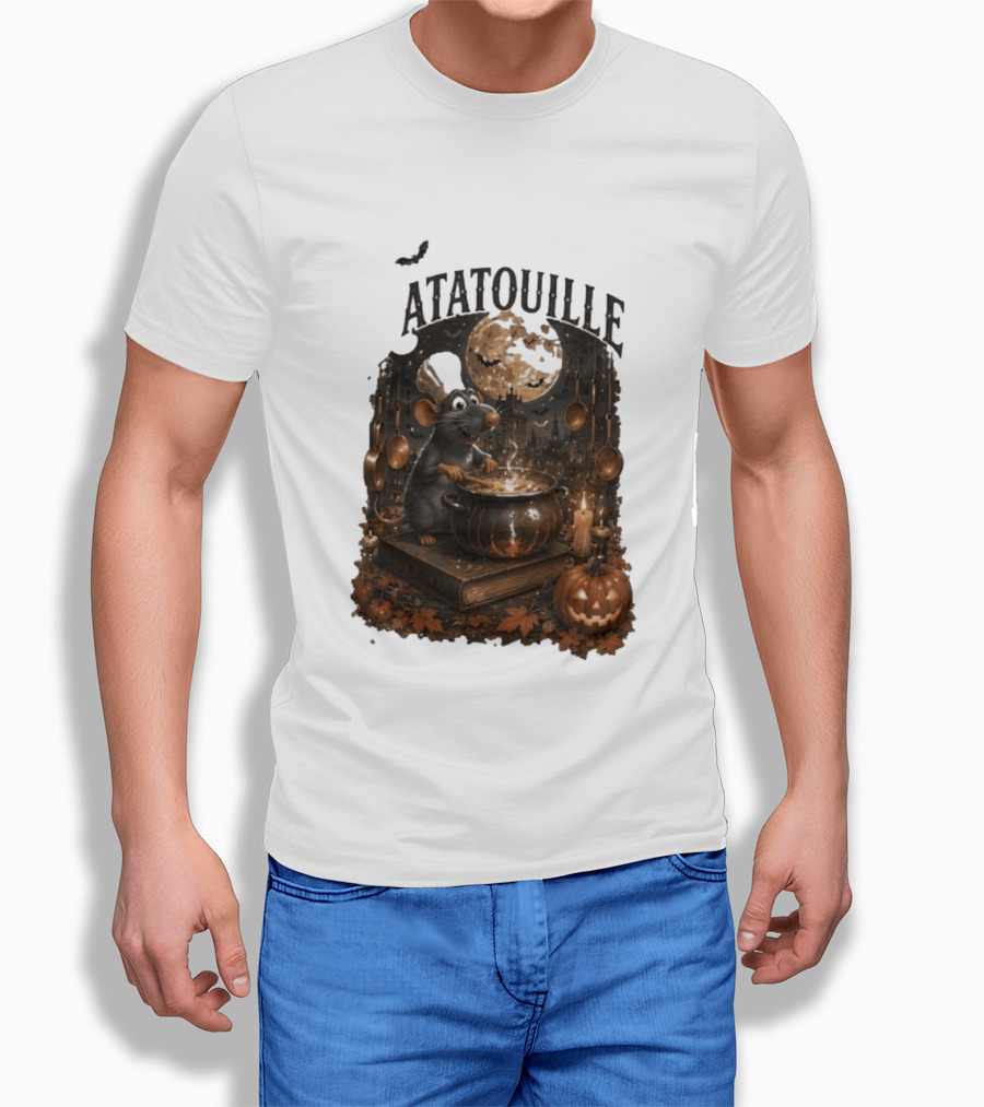Ratatouille Halloween Cooking Adventure With Pumpkin And Chef Mouse T-Shirt