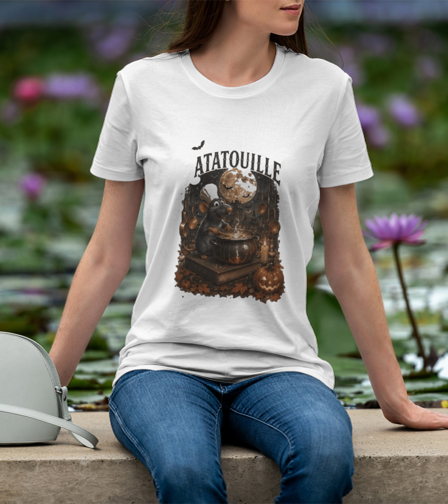 Ratatouille Halloween Cooking Adventure With Pumpkin And Chef Mouse T-Shirt
