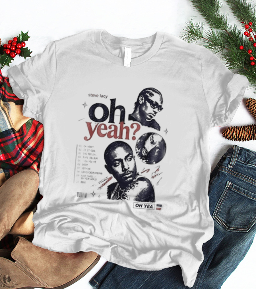 Steve Lacy Oh Yeah Tour 2022 Skeletons Tracklist 90879 T-Shirt