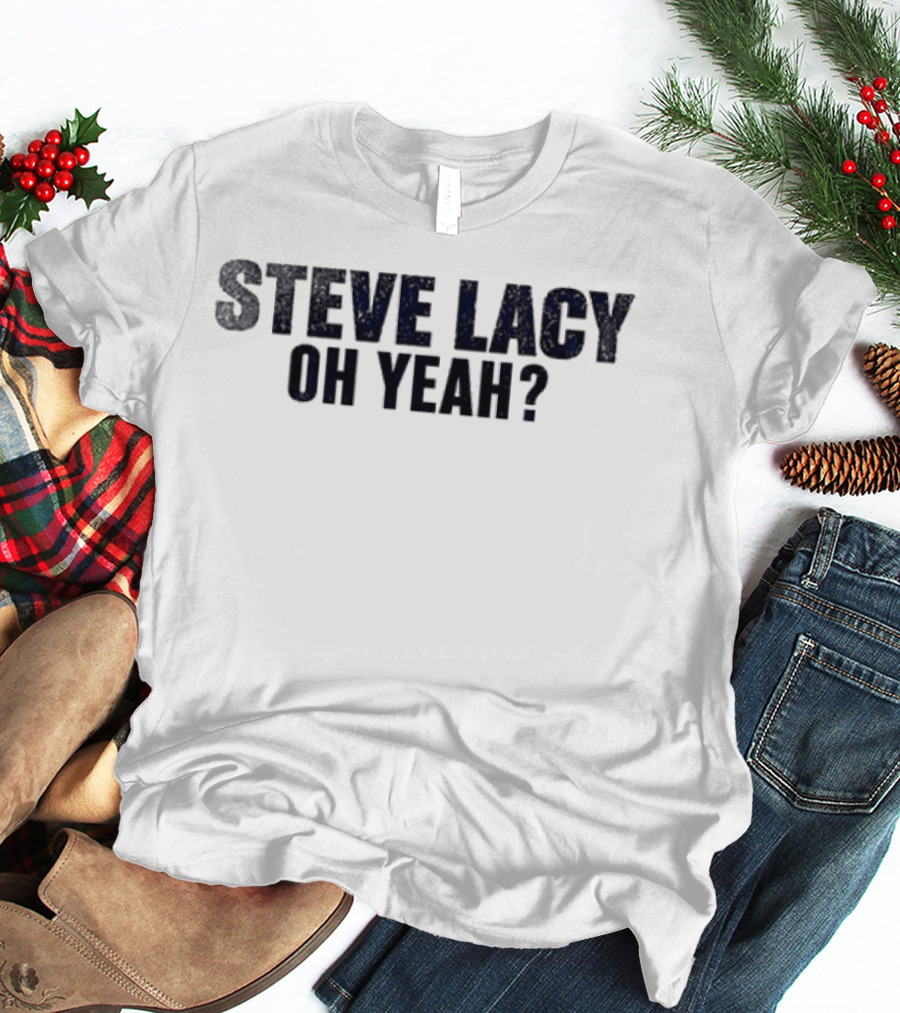 Steve Lacy Oh Yeah Tour Cities Locations T-Shirt