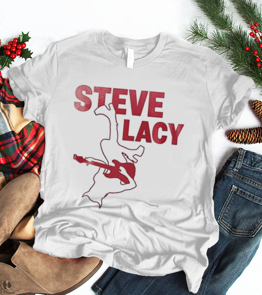 Steve Lacy Oh Yeah Tour Tracklist Guitar T-Shirt