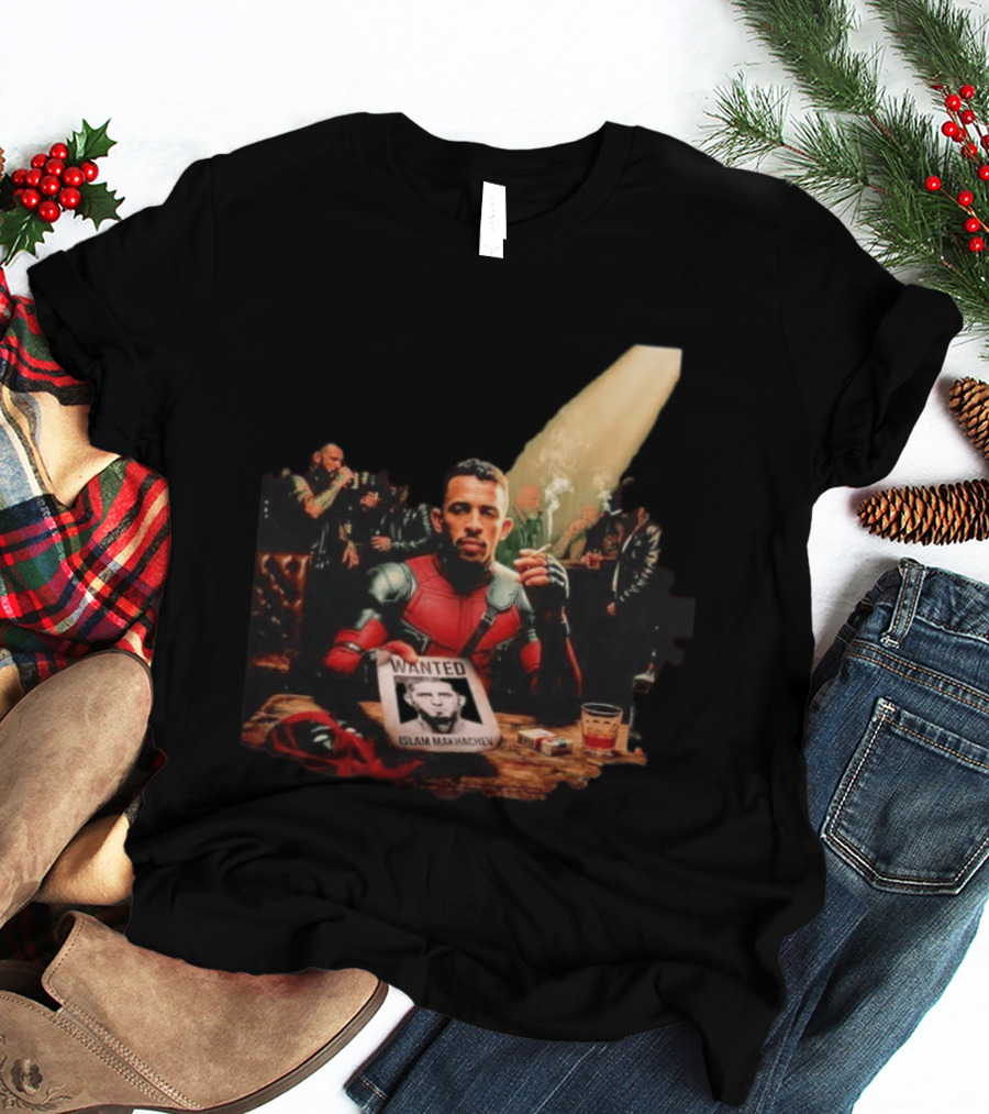 Carlos Prates Deadpool Wanted Islam Makhachev The Nightmare Will Get You T-Shirt