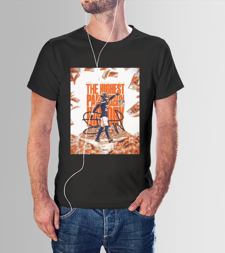 Devon Witherspoon NFL The Highest Paid Cornerback In History T-Shirt
