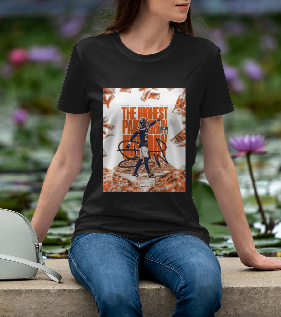 Devon Witherspoon NFL The Highest Paid Cornerback In History T-Shirt