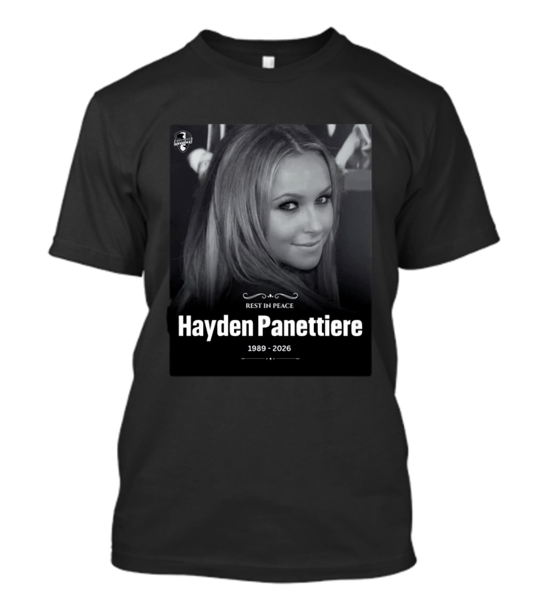 Rest In Peace Hayden Panettiere 1989 2026 Memorial T-Shirt