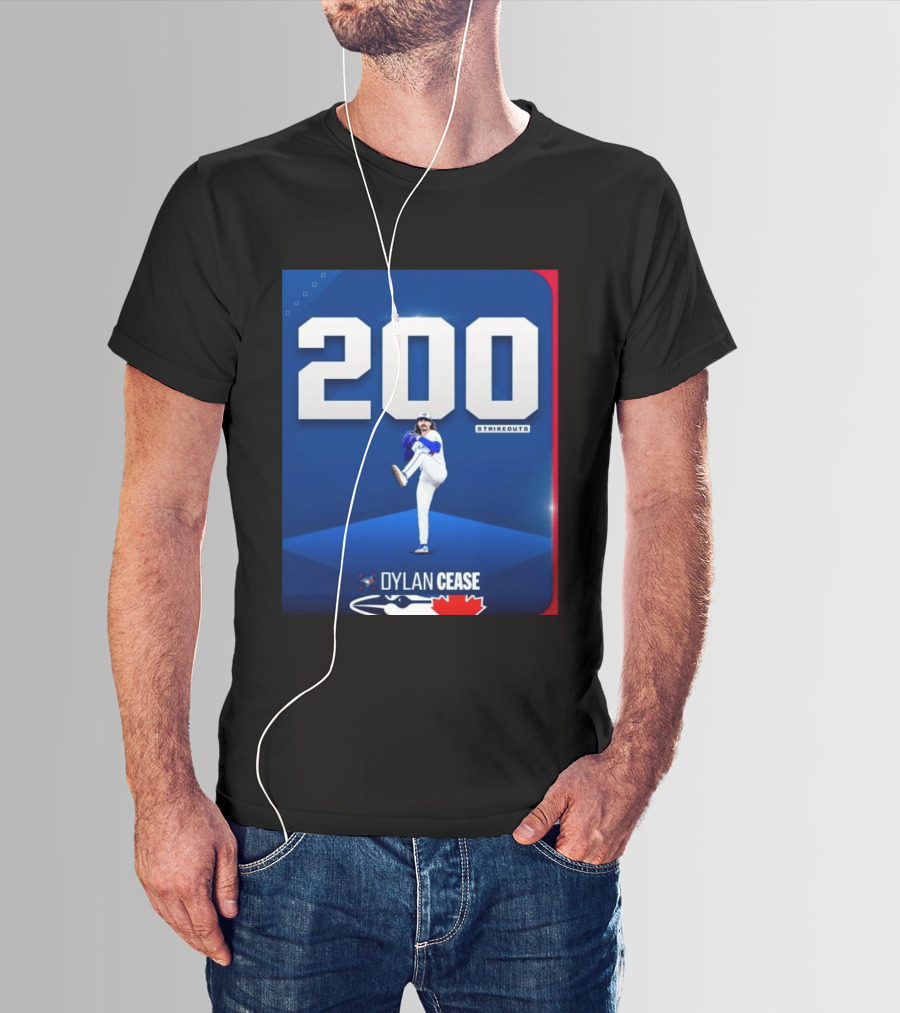 Dylan Cease 200 Strikeouts Baseball Pitcher T-Shirt