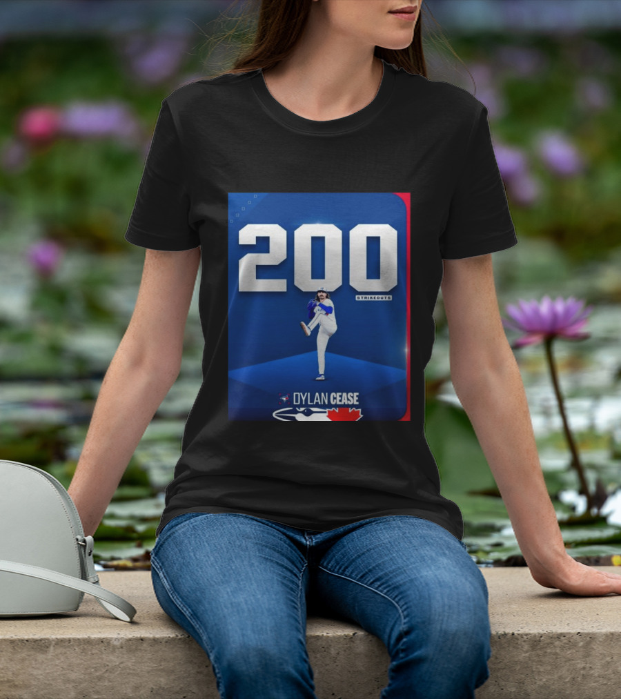 Dylan Cease 200 Strikeouts Baseball Pitcher T-Shirt
