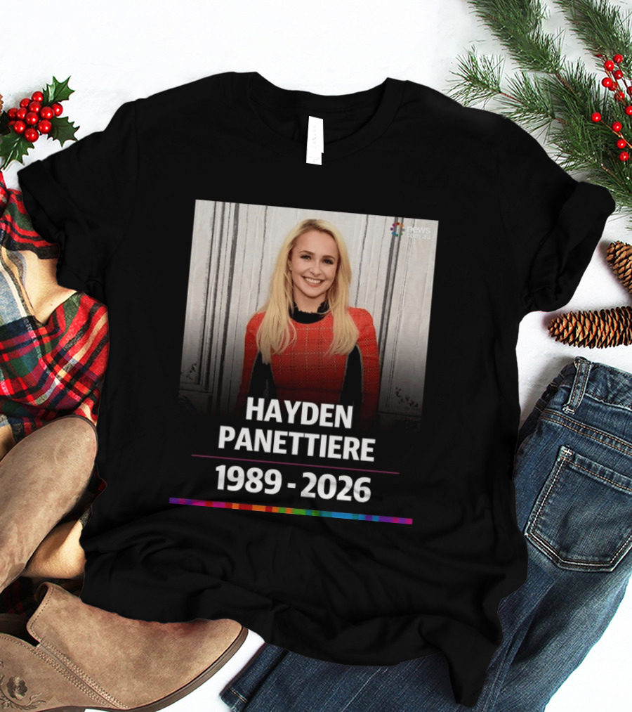 Hayden Panettiere 1989 2026 News T-Shirt