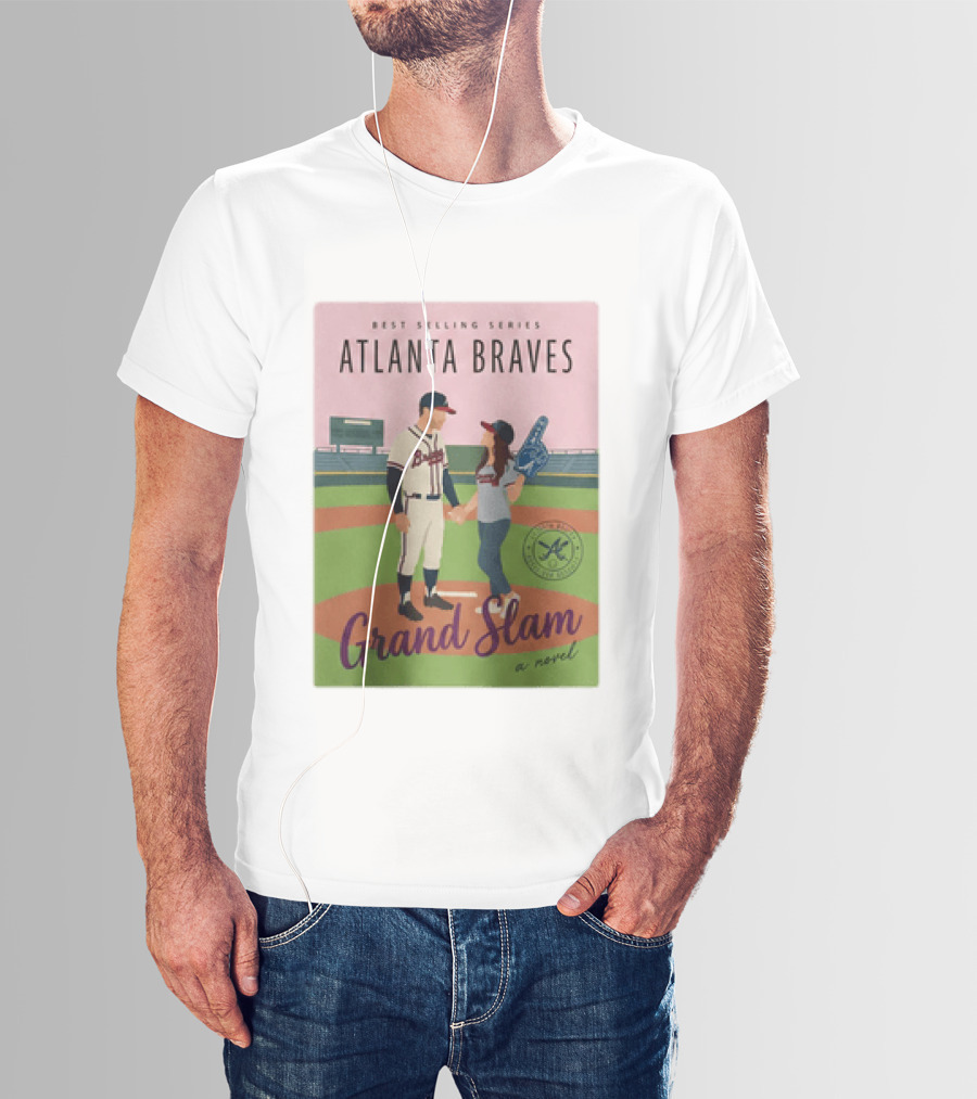 Atlanta Braves Best Selling Series Grand Slam Novel 2026 Giveaway T-Shirt
