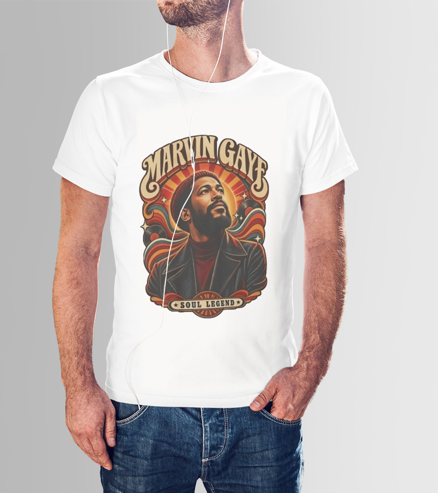 Marvin Gaye Soul Legend Motown T-Shirt