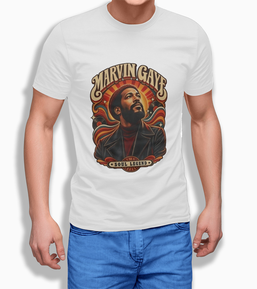 Marvin Gaye Soul Legend Motown T-Shirt