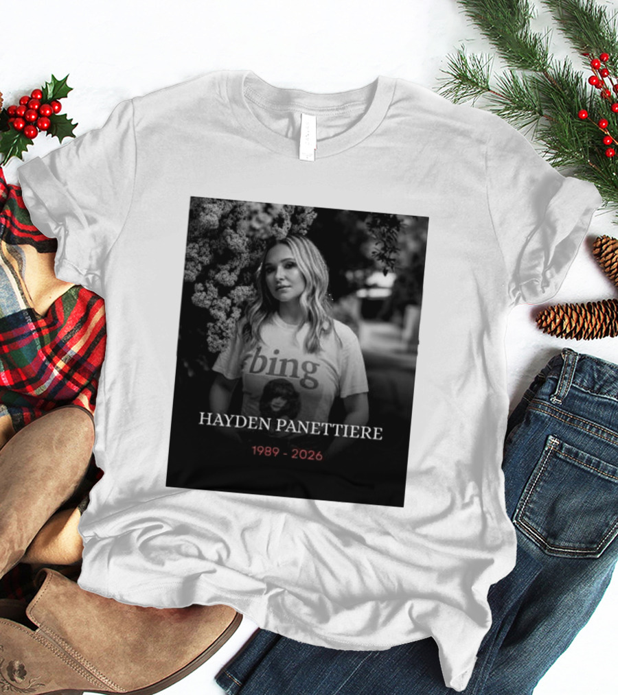 Hayden Panettiere 1989 2026 Bing T-Shirt