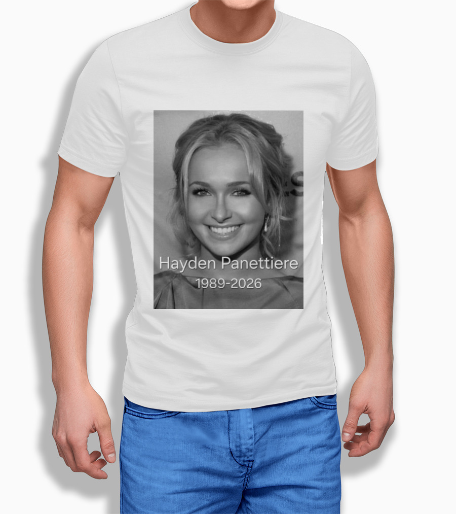 Rip Hayden Panettiere 1989 2026 T-Shirt