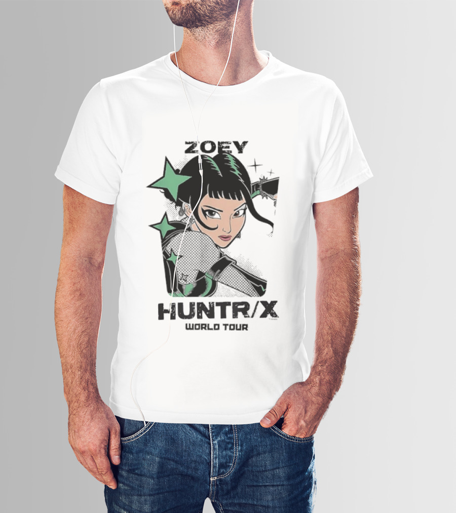 Zoey Huntr X World Tour Concert Music Artist Stars T-Shirt