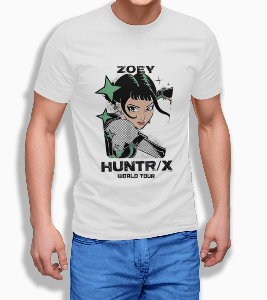 Zoey Huntr X World Tour Concert Music Artist Stars T-Shirt