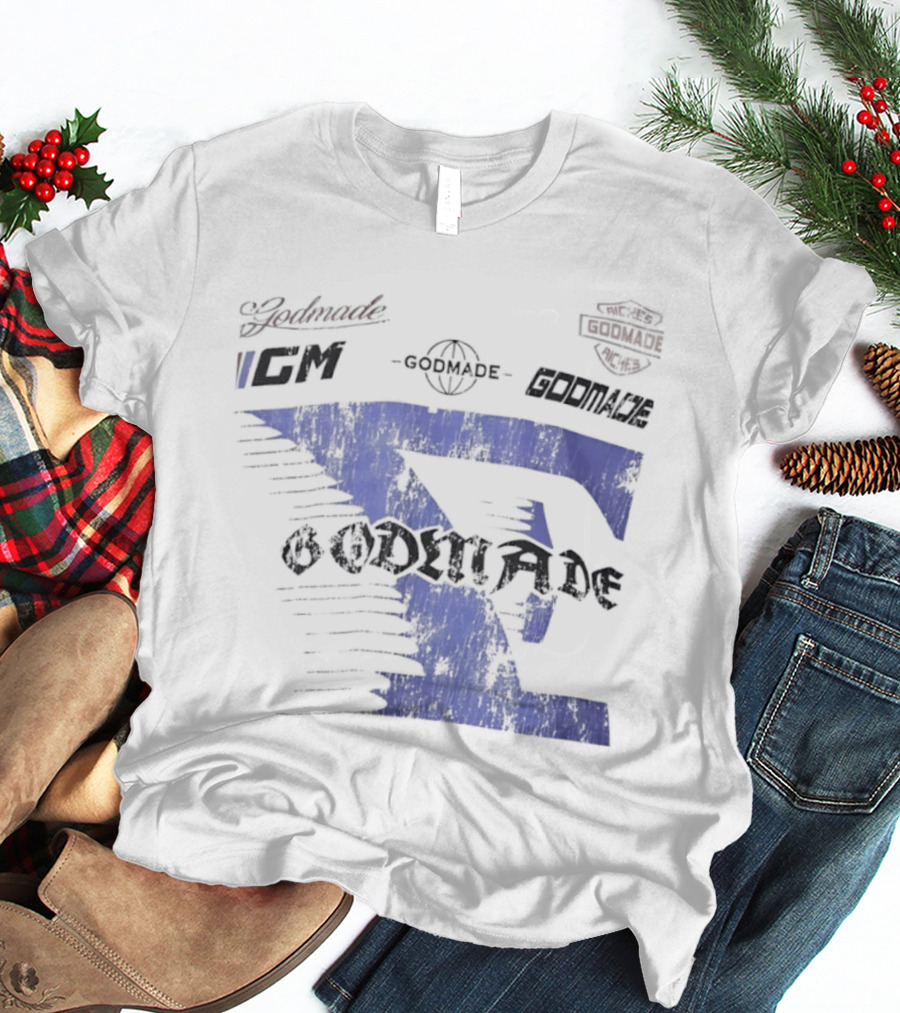 Godmade GM Worldwide Riches Premium Streetwear Distressed T-Shirt