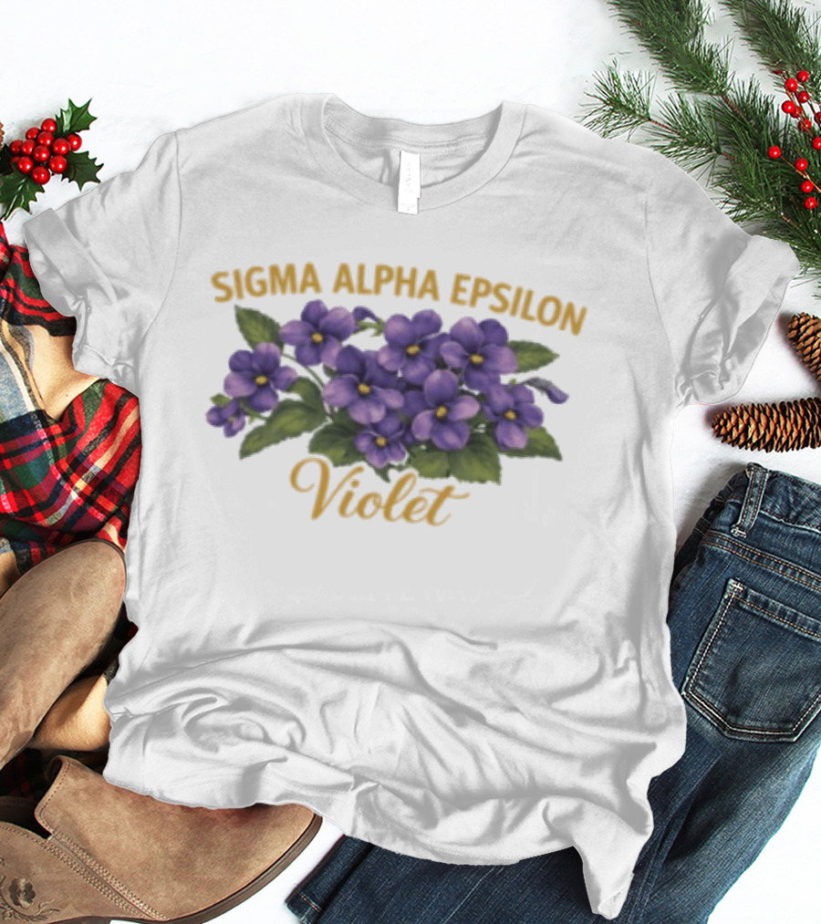 Sigma Alpha Epsilon Violet Sae Store Sae Sweetheart T-Shirt