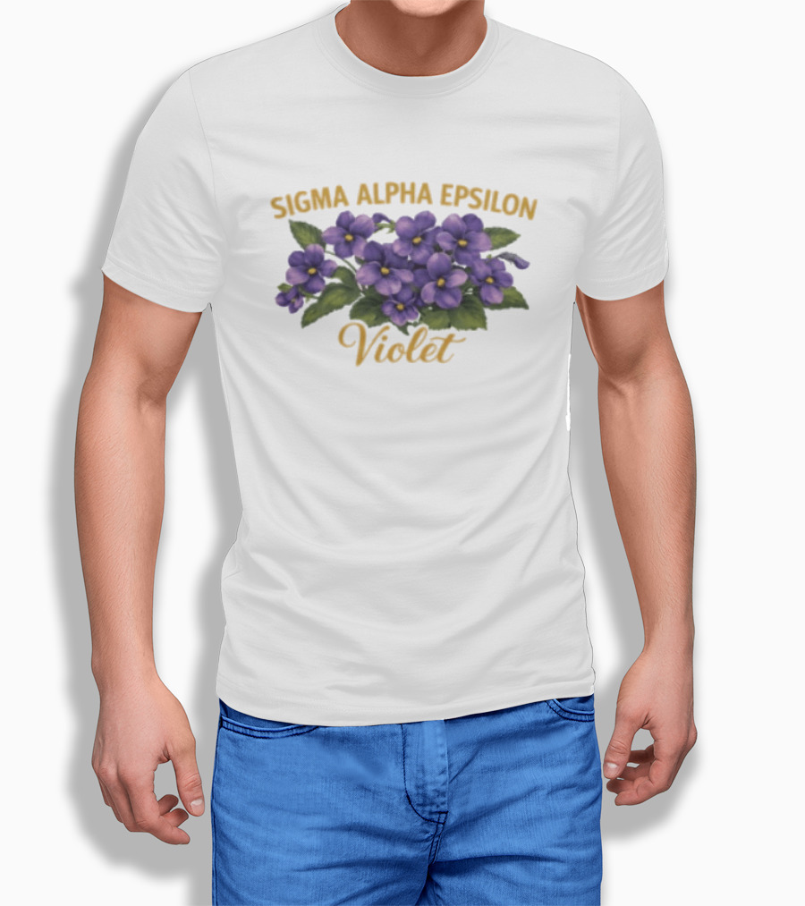 Sigma Alpha Epsilon Violet Sae Store Sae Sweetheart T-Shirt