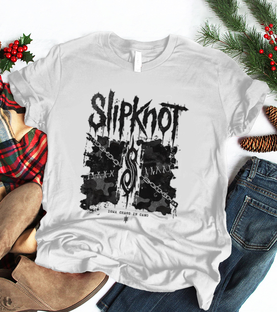 Slipknot Chaos Stitched Into Every Scar Official Merchandise T-Shirt