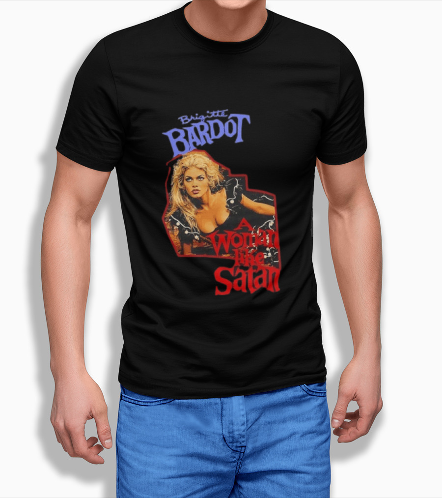 Brigitte Bardot A Woman Like Satan T-Shirt